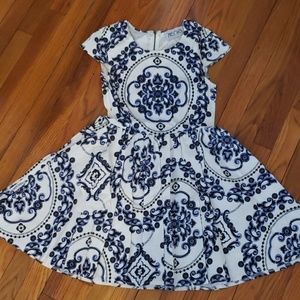 Floral flare dress worn once.